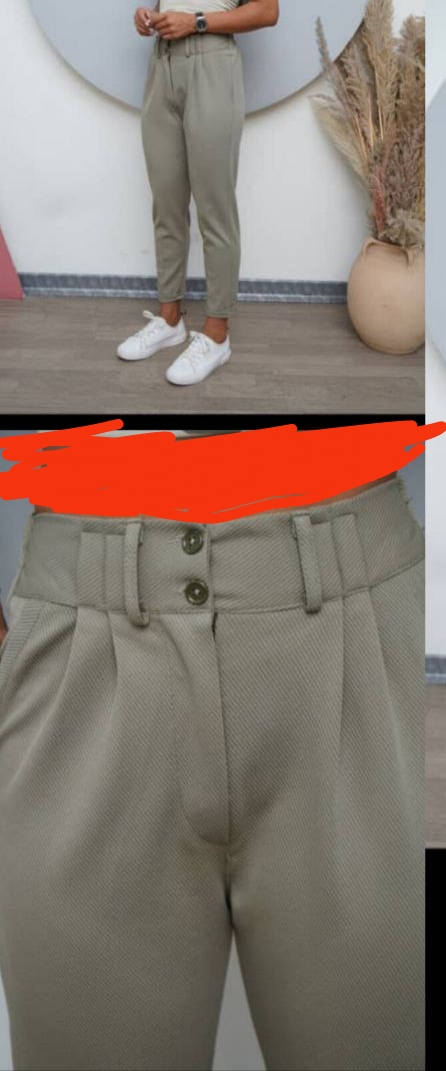 شلوار پارچه ای مام جودون زنانه