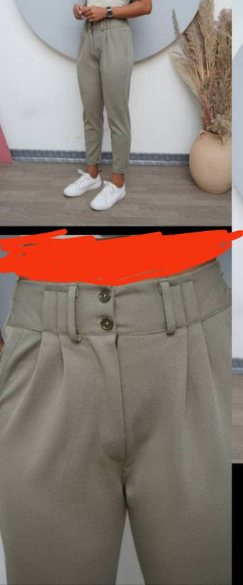 شلوار پارچه ای مام جودون زنانه